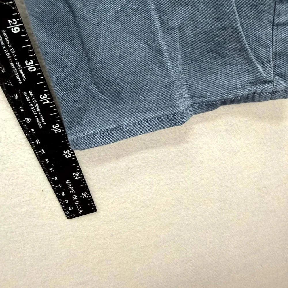 Calvin Klein Jeans Chino Mens 36x34 Blue Stretch All Day Street Comfort Straight